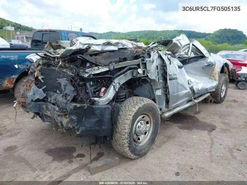 2015 Ram 2500 Tradesman VIN: 3C6UR5CL7FG505135 Lot: 42606638