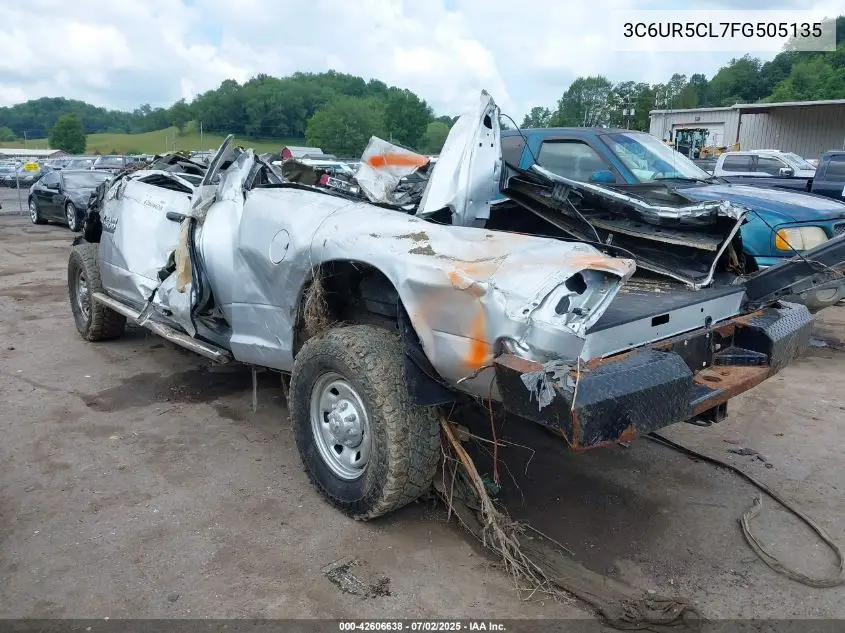 2015 Ram 2500 Tradesman VIN: 3C6UR5CL7FG505135 Lot: 42606638