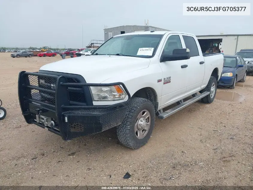 2015 Ram 2500 Tradesman VIN: 3C6UR5CJ3FG705377 Lot: 42639975