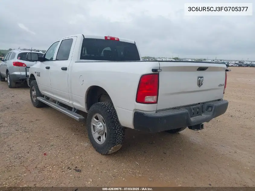 2015 Ram 2500 Tradesman VIN: 3C6UR5CJ3FG705377 Lot: 42639975