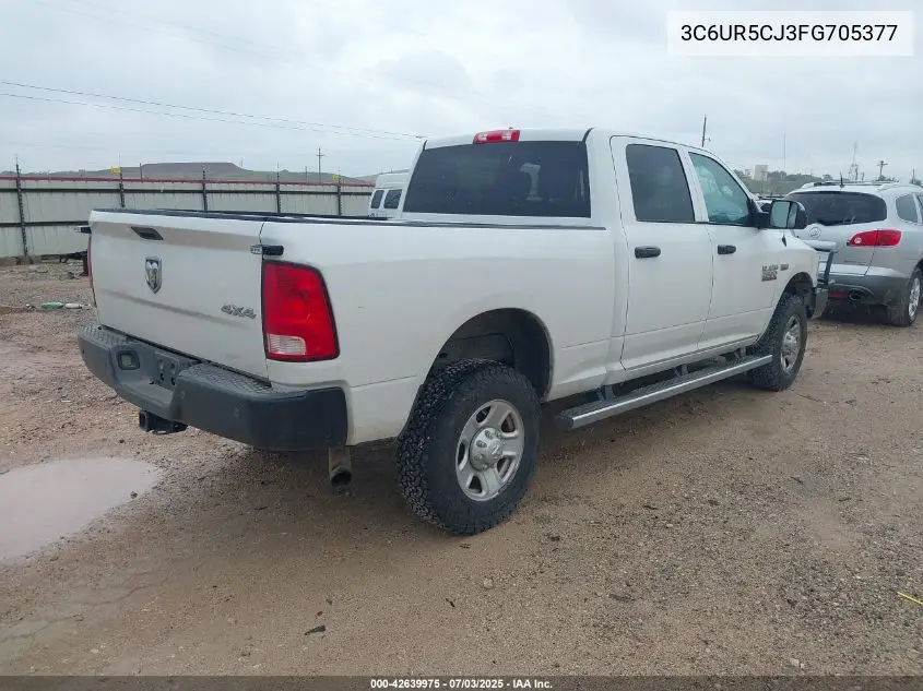 2015 Ram 2500 Tradesman VIN: 3C6UR5CJ3FG705377 Lot: 42639975