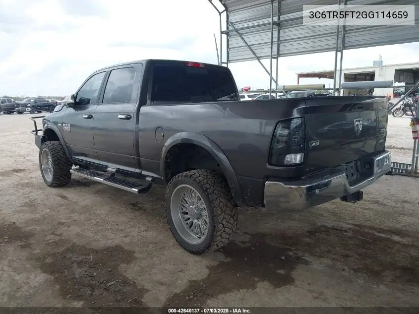 2016 Ram 2500 Laramie VIN: 3C6TR5FT2GG114659 Lot: 42640137
