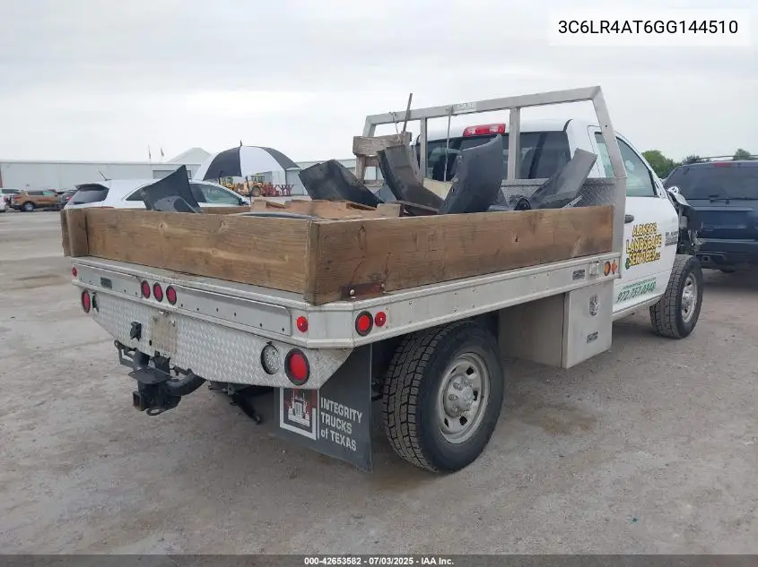 2016 Ram 2500 Tradesman VIN: 3C6LR4AT6GG144510 Lot: 42653582