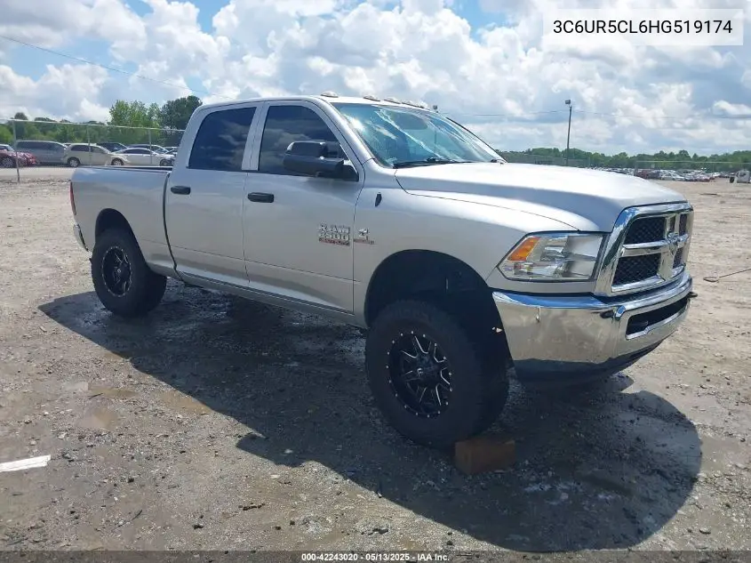 2017 Ram 2500 Tradesman 4X4 6'4 Box VIN: 3C6UR5CL6HG519174 Lot: 42243020
