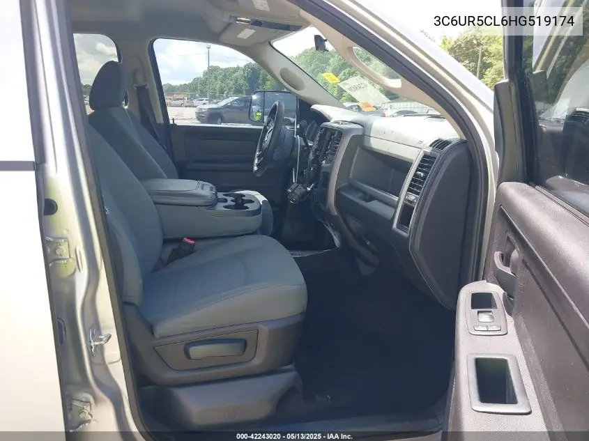 2017 Ram 2500 Tradesman 4X4 6'4 Box VIN: 3C6UR5CL6HG519174 Lot: 42243020