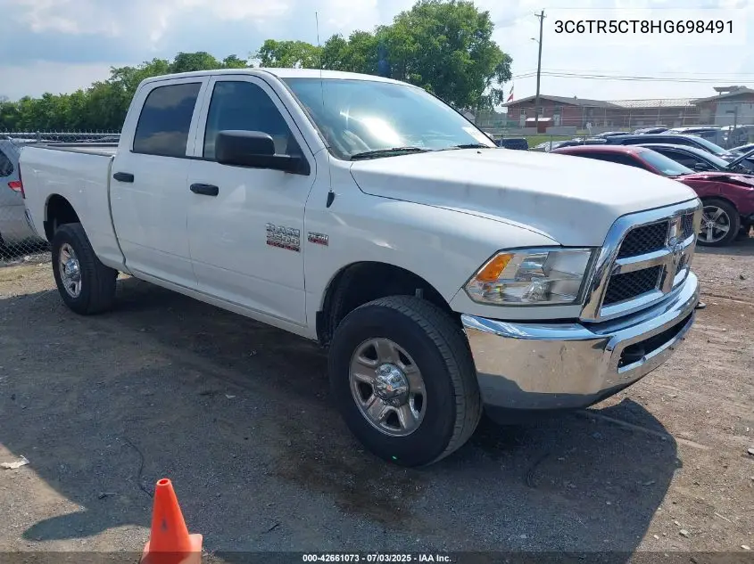 2017 Ram 2500 Tradesman 4X4 6'4 Box VIN: 3C6TR5CT8HG698491 Lot: 42661073