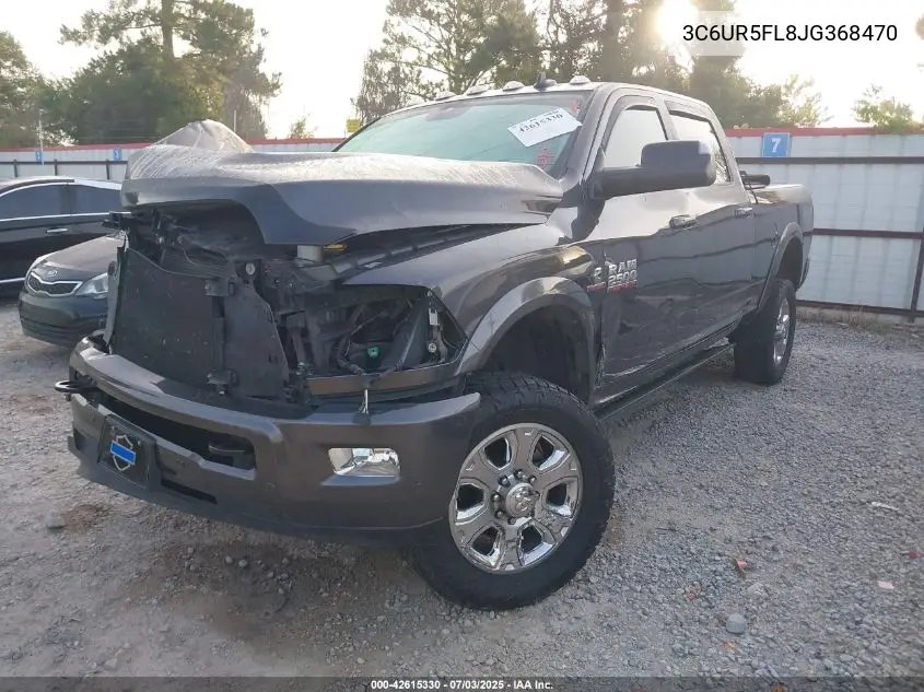 2018 Ram 2500 Laramie 4X4 6'4 Box VIN: 3C6UR5FL8JG368470 Lot: 42615330