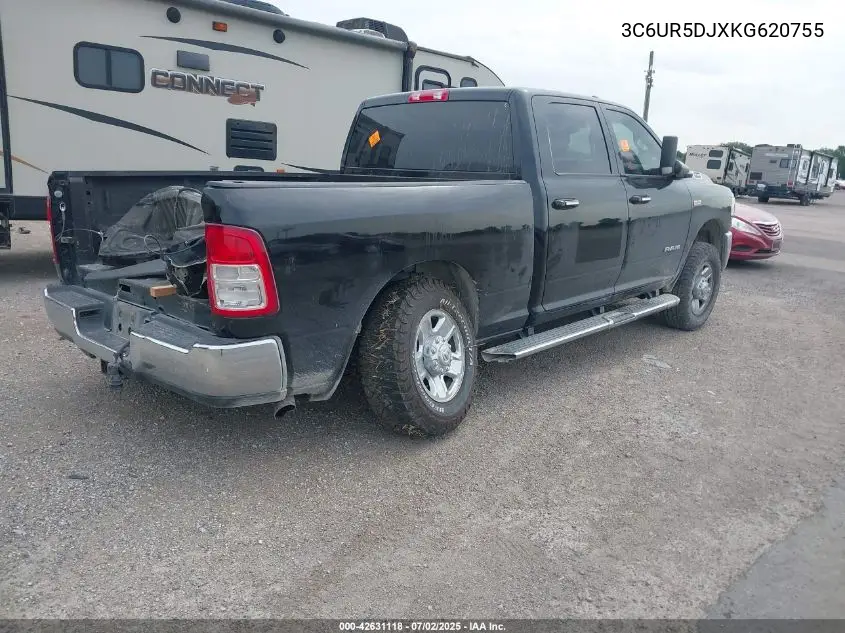 2019 Ram 2500 Big Horn 4X4 6'4 Box VIN: 3C6UR5DJXKG620755 Lot: 42631118