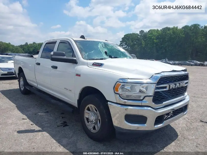 2019 Ram 2500 Tradesman 4X2 8' Box VIN: 3C6UR4HJ6KG684442 Lot: 42638649