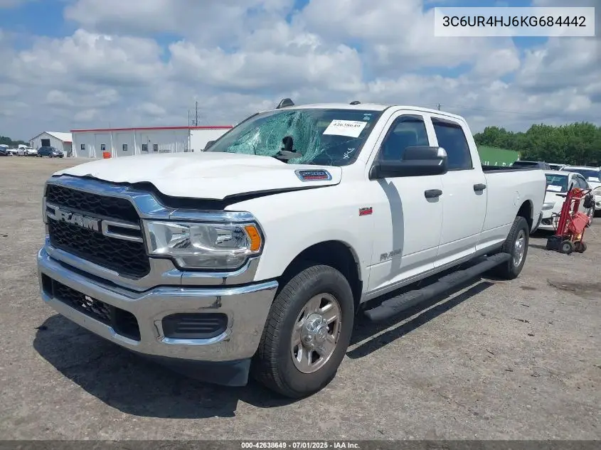 2019 Ram 2500 Tradesman 4X2 8' Box VIN: 3C6UR4HJ6KG684442 Lot: 42638649