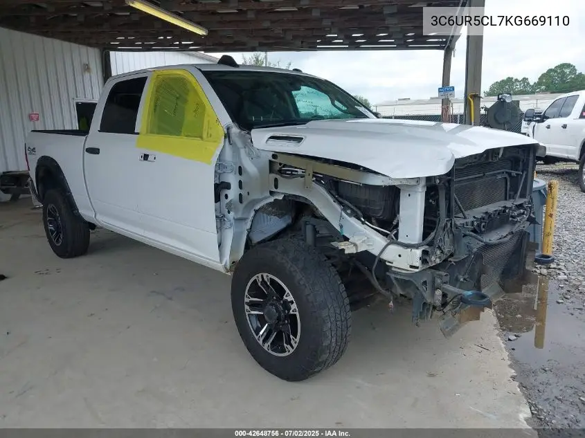 2019 Ram 2500 Tradesman 4X4 6'4 Box VIN: 3C6UR5CL7KG669110 Lot: 42648756