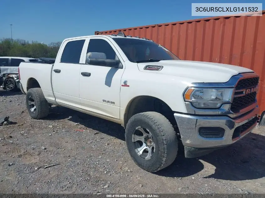 2020 Ram 2500 Tradesman 4X4 6'4 Box VIN: 3C6UR5CLXLG141532 Lot: 41983996