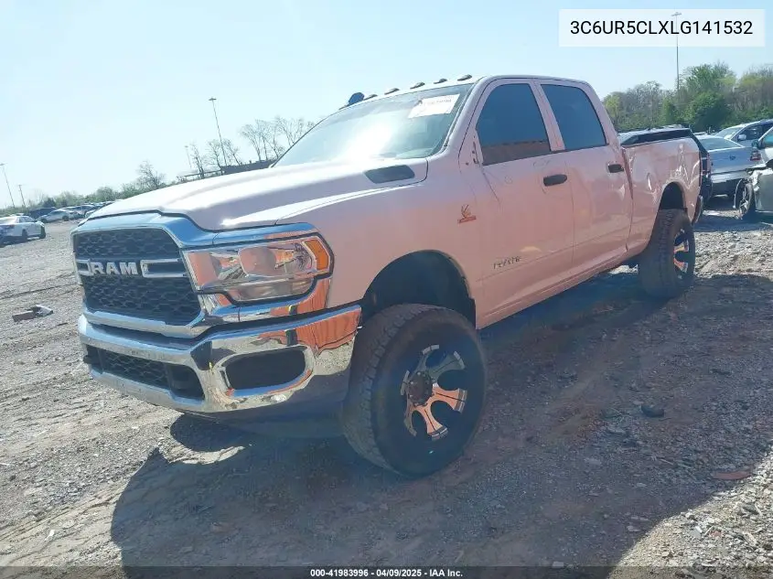 2020 Ram 2500 Tradesman 4X4 6'4 Box VIN: 3C6UR5CLXLG141532 Lot: 41983996