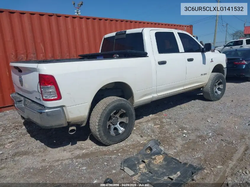 2020 Ram 2500 Tradesman 4X4 6'4 Box VIN: 3C6UR5CLXLG141532 Lot: 41983996
