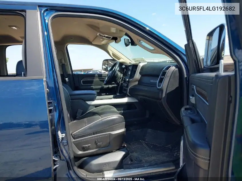 2020 Ram 2500 Laramie 4X4 6'4 Box VIN: 3C6UR5FL4LG192682 Lot: 42234804
