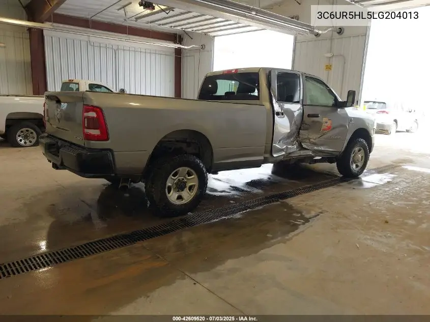 2020 Ram 2500 Tradesman 4X4 8' Box VIN: 3C6UR5HL5LG204013 Lot: 42609520