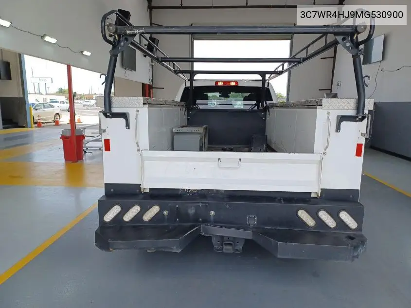 2021 Ram 2500 Tradesman 4X2 8' Box VIN: 3C7WR4HJ9MG530900 Lot: 42677663