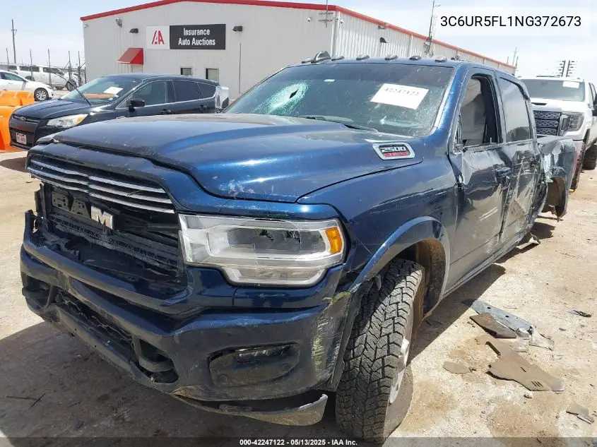 2022 Ram 2500 Laramie 4X4 6'4 Box VIN: 3C6UR5FL1NG372673 Lot: 42247122