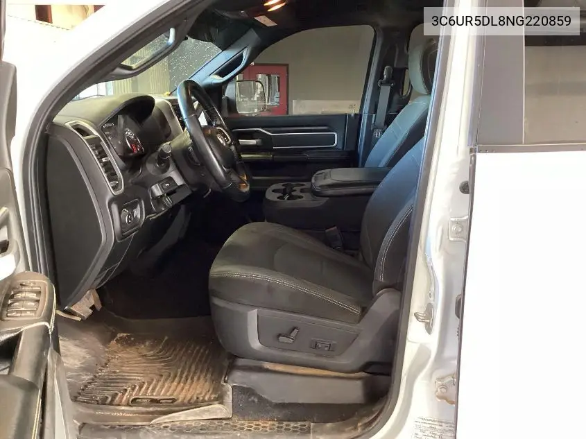 2022 Ram 2500 Big Horn/Lone Star VIN: 3C6UR5DL8NG220859 Lot: 42260423