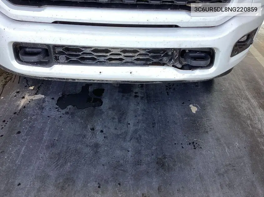 2022 Ram 2500 Big Horn/Lone Star VIN: 3C6UR5DL8NG220859 Lot: 42260423