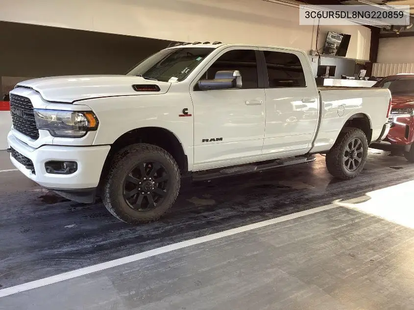 2022 Ram 2500 Big Horn/Lone Star VIN: 3C6UR5DL8NG220859 Lot: 42260423