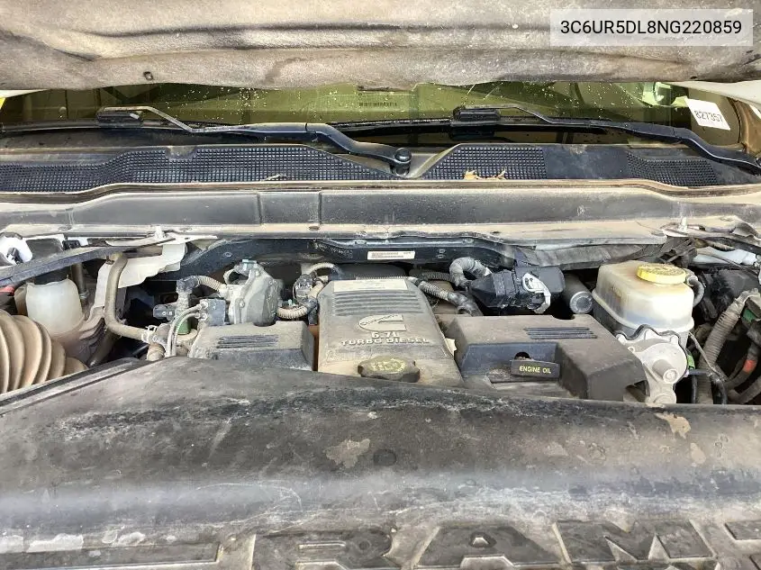 2022 Ram 2500 Big Horn/Lone Star VIN: 3C6UR5DL8NG220859 Lot: 42260423