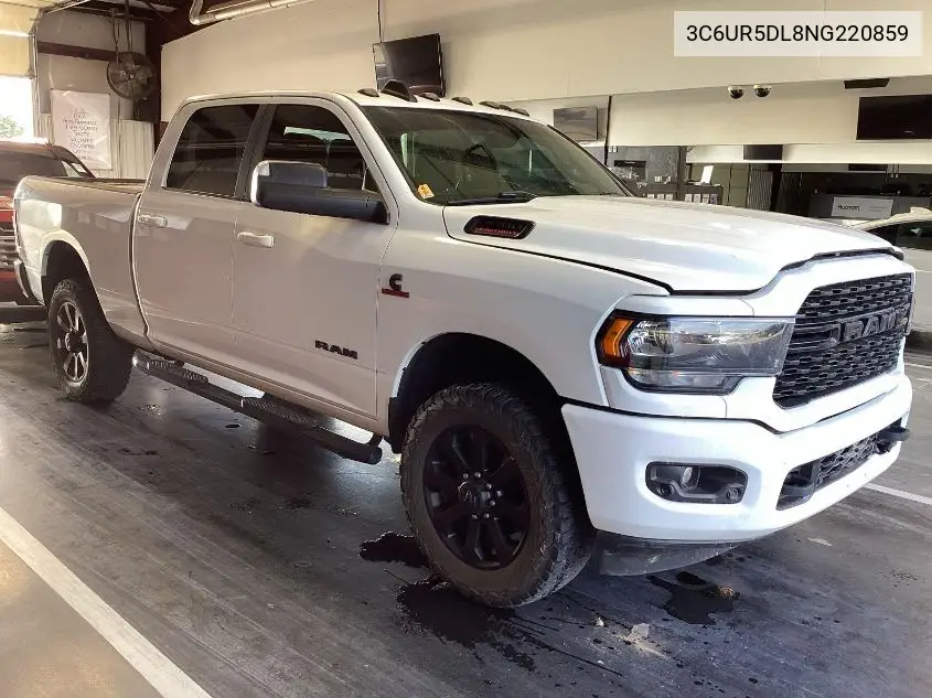 2022 Ram 2500 Big Horn/Lone Star VIN: 3C6UR5DL8NG220859 Lot: 42260423