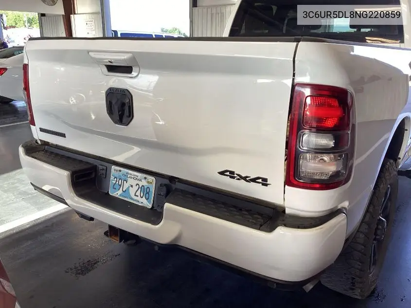 2022 Ram 2500 Big Horn/Lone Star VIN: 3C6UR5DL8NG220859 Lot: 42260423