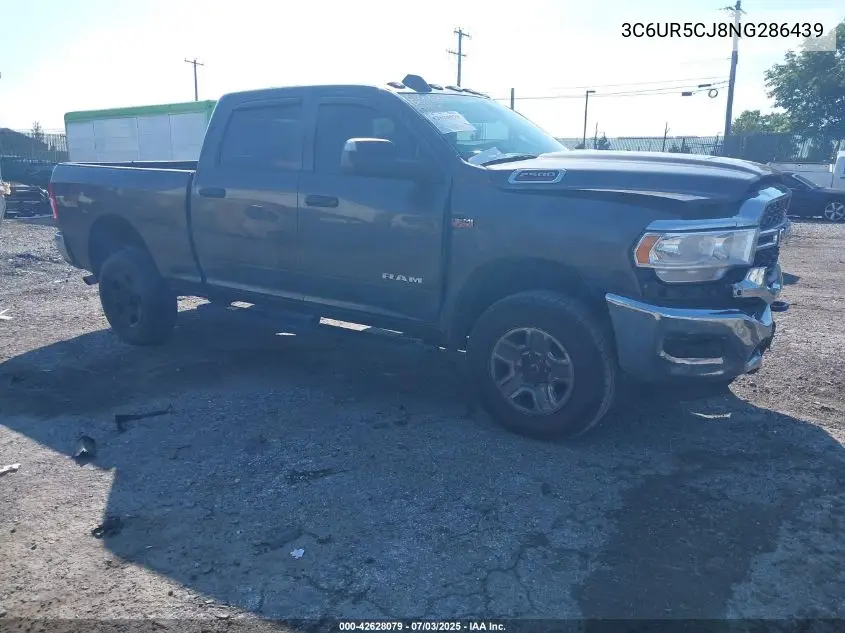 2022 Ram 2500 Tradesman 4X4 6'4 Box VIN: 3C6UR5CJ8NG286439 Lot: 42628079