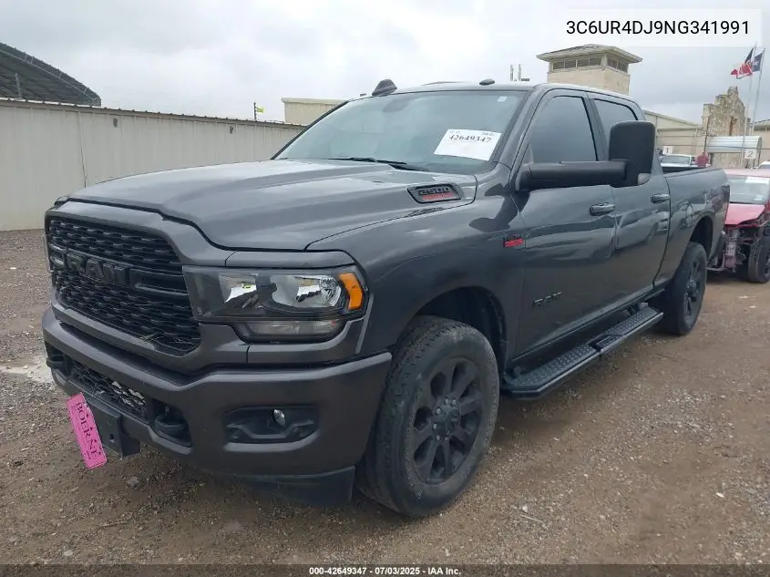 2022 Ram 2500 Lone Star 4X2 6'4 Box VIN: 3C6UR4DJ9NG341991 Lot: 42649347