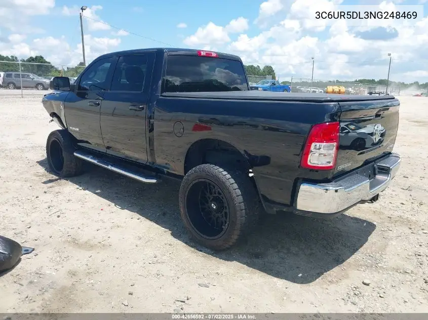 2022 Ram 2500 Big Horn 4X4 6'4 Box VIN: 3C6UR5DL3NG248469 Lot: 42656592