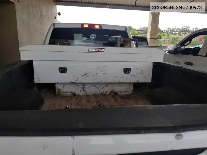 2022 Ram 2500 Tradesman 4X4 8' Box VIN: 3C6UR5HL2NG200973 Lot: 42667239