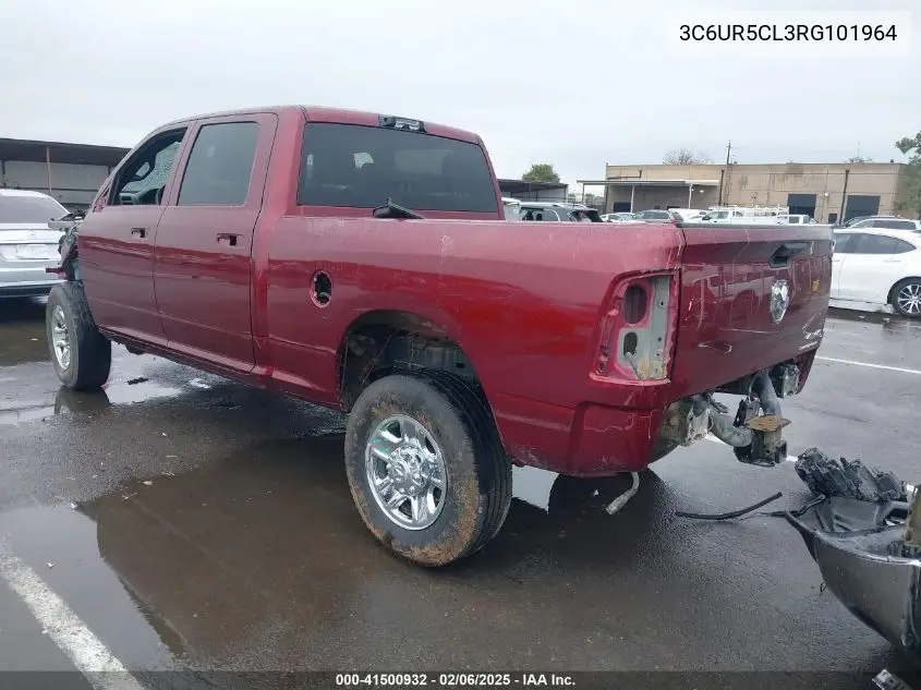 2024 Ram 2500 Tradesman 4X4 6'4 Box VIN: 3C6UR5CL3RG101964 Lot: 41500932