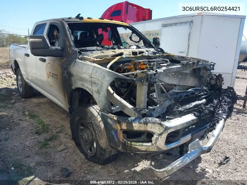 2024 Ram 2500 Tradesman 4X4 6'4 Box VIN: 3C6UR5CL6RG254421 Lot: 41653572