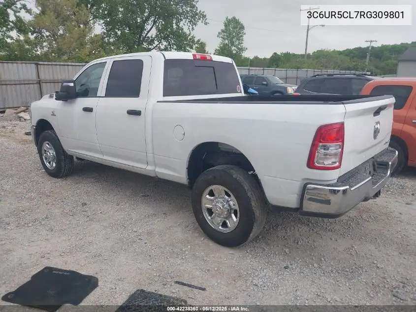2024 Ram 2500 Tradesman 4X4 6'4 Box VIN: 3C6UR5CL7RG309801 Lot: 42238360