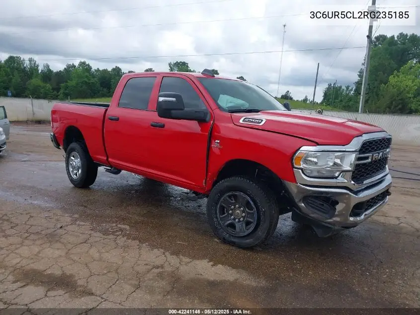 2024 Ram 2500 Tradesman 4X4 6'4 Box VIN: 3C6UR5CL2RG235185 Lot: 42241146