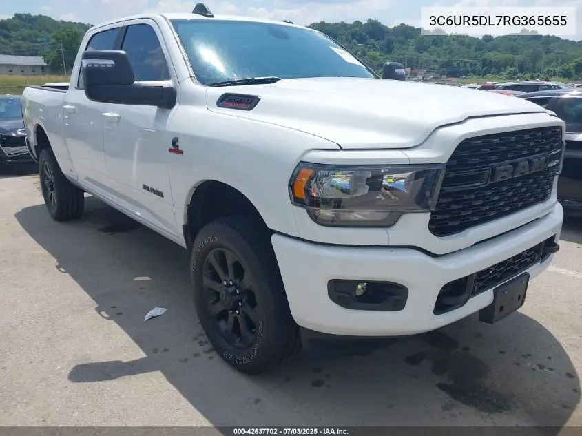 2024 Ram 2500 VIN: 3C6UR5DL7RG365655 Lot: 42637702