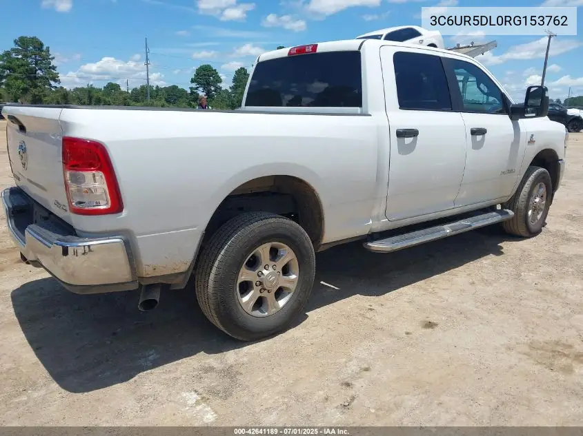 2024 Ram 2500 Big Horn 4X4 6'4 Box VIN: 3C6UR5DL0RG153762 Lot: 42641189