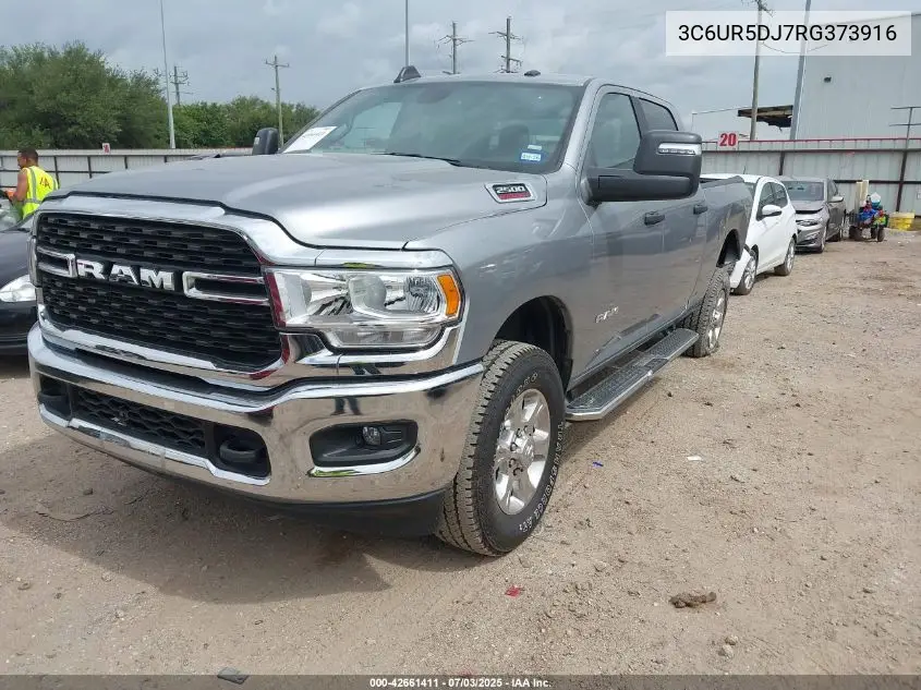 2024 Ram 2500 Big Horn VIN: 3C6UR5DJ7RG373916 Lot: 42661411