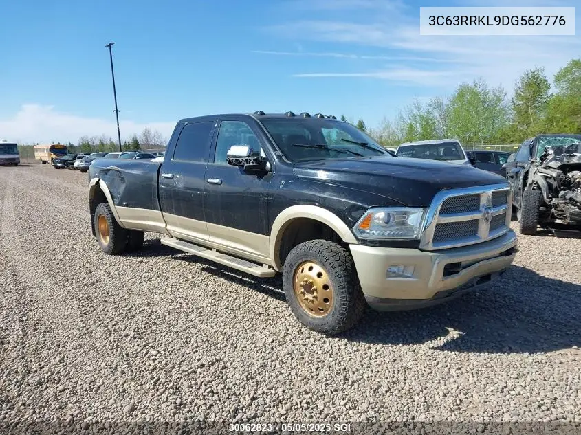 2013 Ram 3500 Longhorn VIN: 3C63RRKL9DG562776 Lot: 30062823