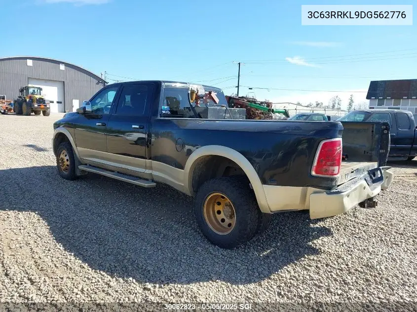 2013 Ram 3500 Longhorn VIN: 3C63RRKL9DG562776 Lot: 30062823