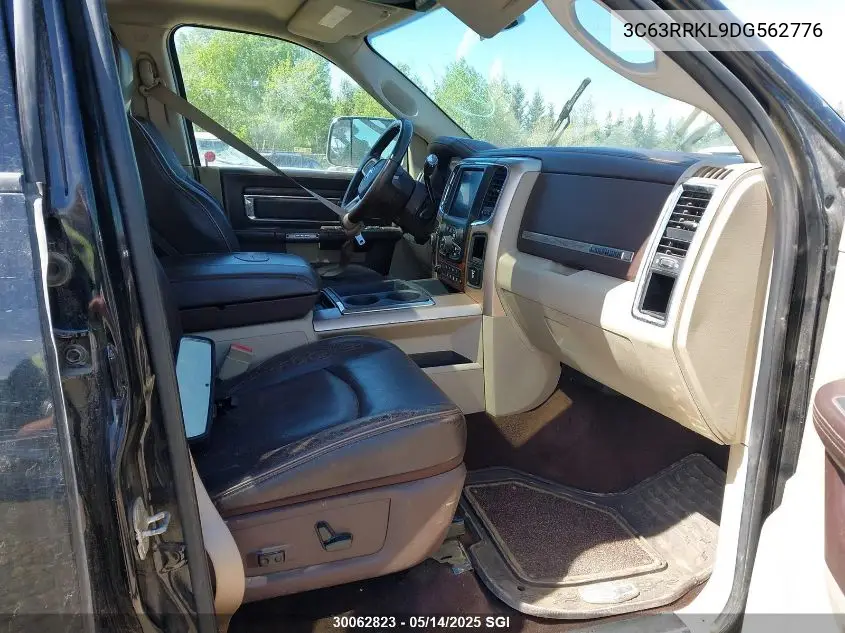 2013 Ram 3500 Longhorn VIN: 3C63RRKL9DG562776 Lot: 30062823