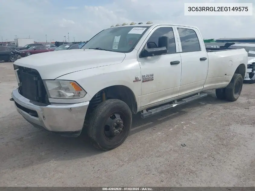 2014 Ram 3500 Tradesman VIN: 3C63RRGL2EG149575 Lot: 42652920