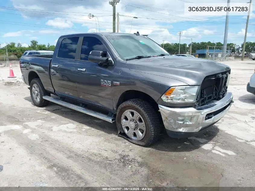 2015 Ram 3500 Big Horn VIN: 3C63R3DJ5FG617283 Lot: 42263787