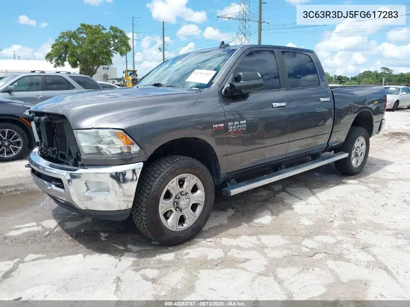 2015 Ram 3500 Big Horn VIN: 3C63R3DJ5FG617283 Lot: 42263787