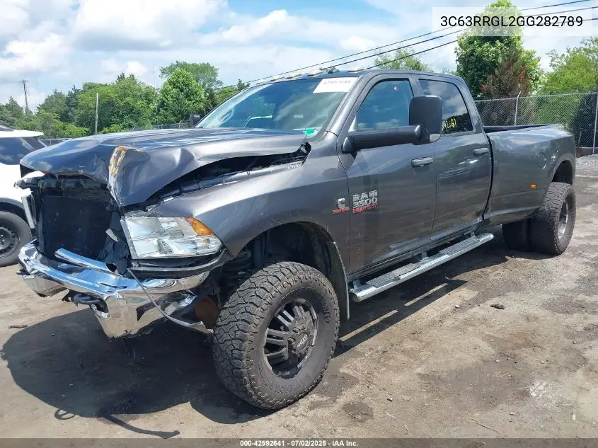 2016 Ram 3500 Tradesman VIN: 3C63RRGL2GG282789 Lot: 42592641