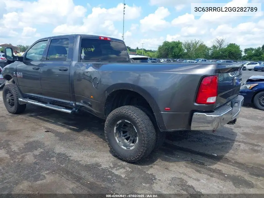 2016 Ram 3500 Tradesman VIN: 3C63RRGL2GG282789 Lot: 42592641
