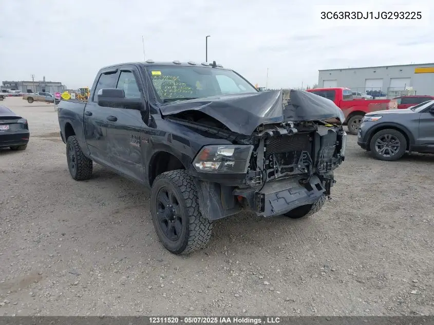 2018 Ram 3500 Slt VIN: 3C63R3DJ1JG293225 Lot: 12311520