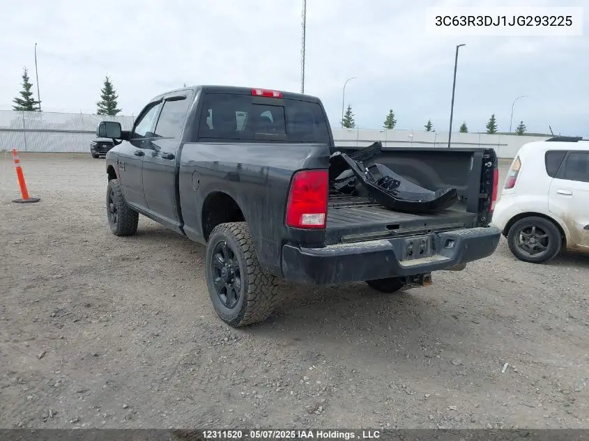 2018 Ram 3500 Slt VIN: 3C63R3DJ1JG293225 Lot: 12311520