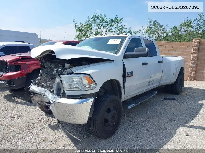 2018 Ram 3500 Tradesman VIN: 3C63RRGL6JG267090 Lot: 41862093